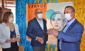 Governador em exerccio, Antonio Andrade, e demais autoridades visitaram a exposio permanente Siqueira Campos, um estadista do setentrio goiano ao Tocantins